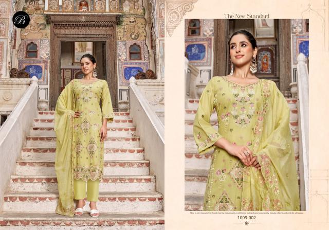 Belliza khwaish vol 2 lakhnavi dress material wholesale in mumbai